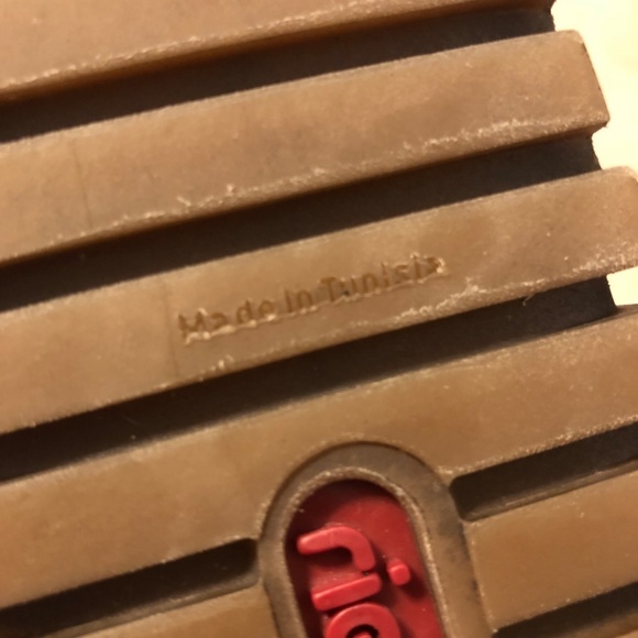 Rieker Y3401 14 Navy Brown Lace Up Shearling Boots Size 38 - Picture 11 of 12